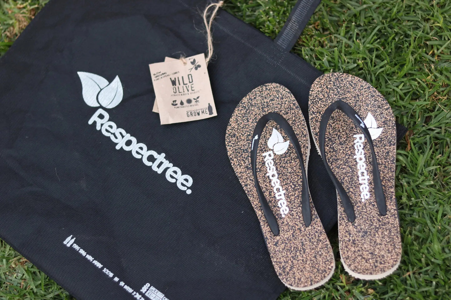 Cork Flip Flops (Mens) Respectree